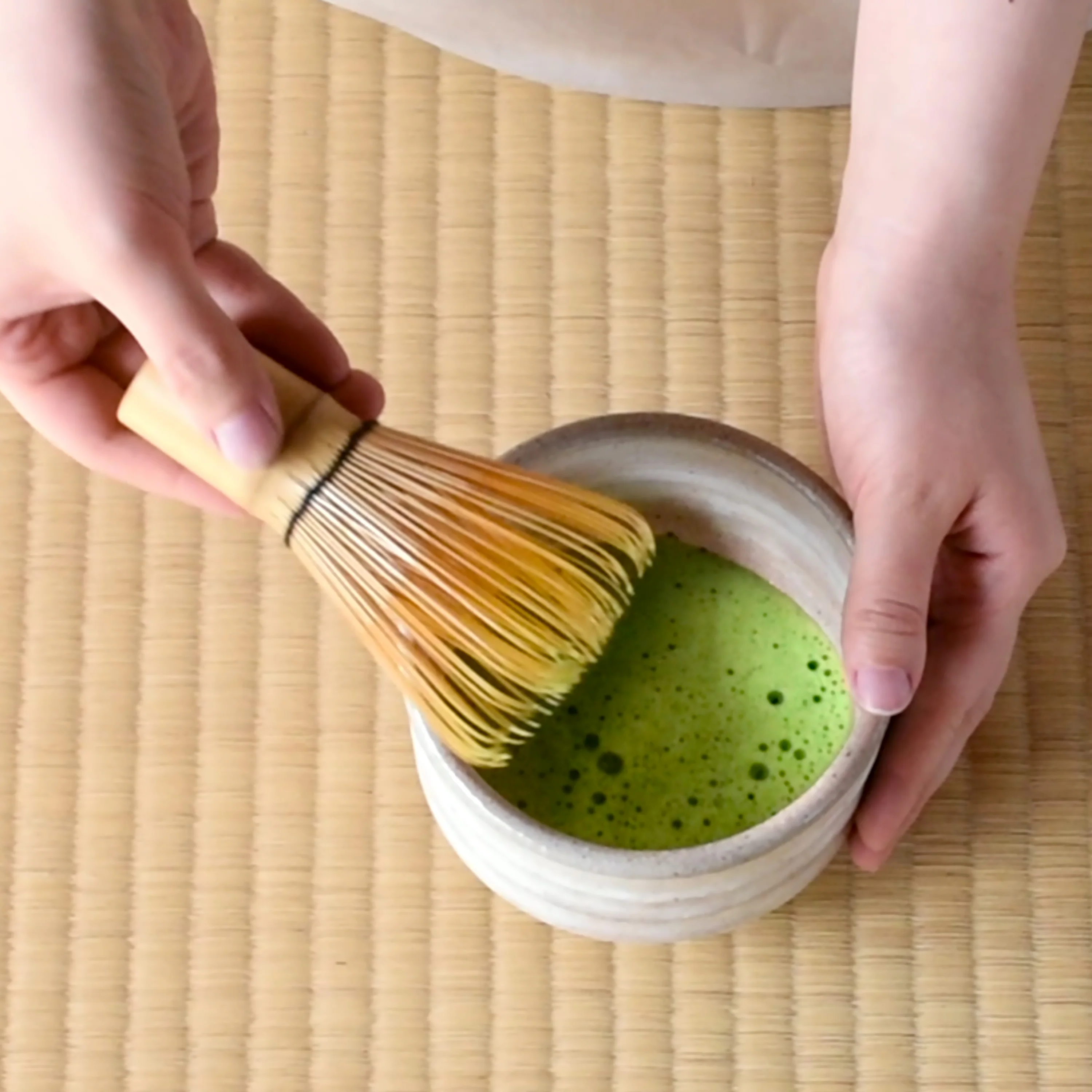 Bamboo matcha tea whisk (80 prongs) - Image 4