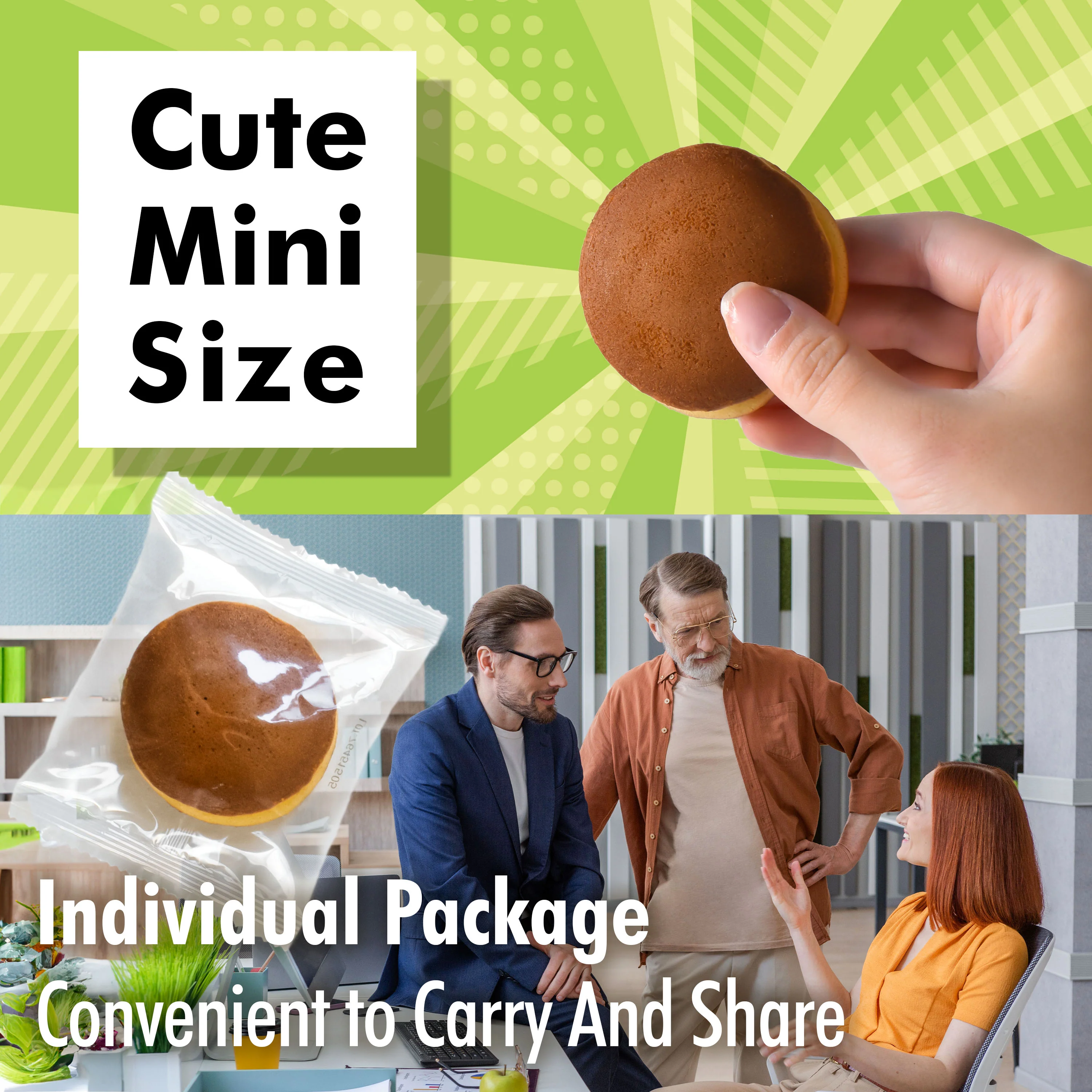 Dorayaki (Matcha Flavor) 184g(6.49oz)(Best Before:2026.7.14) - Image 4