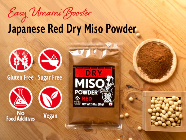 Dry Red Miso Powder Seasoning 90g(3.17oz) - Image 13