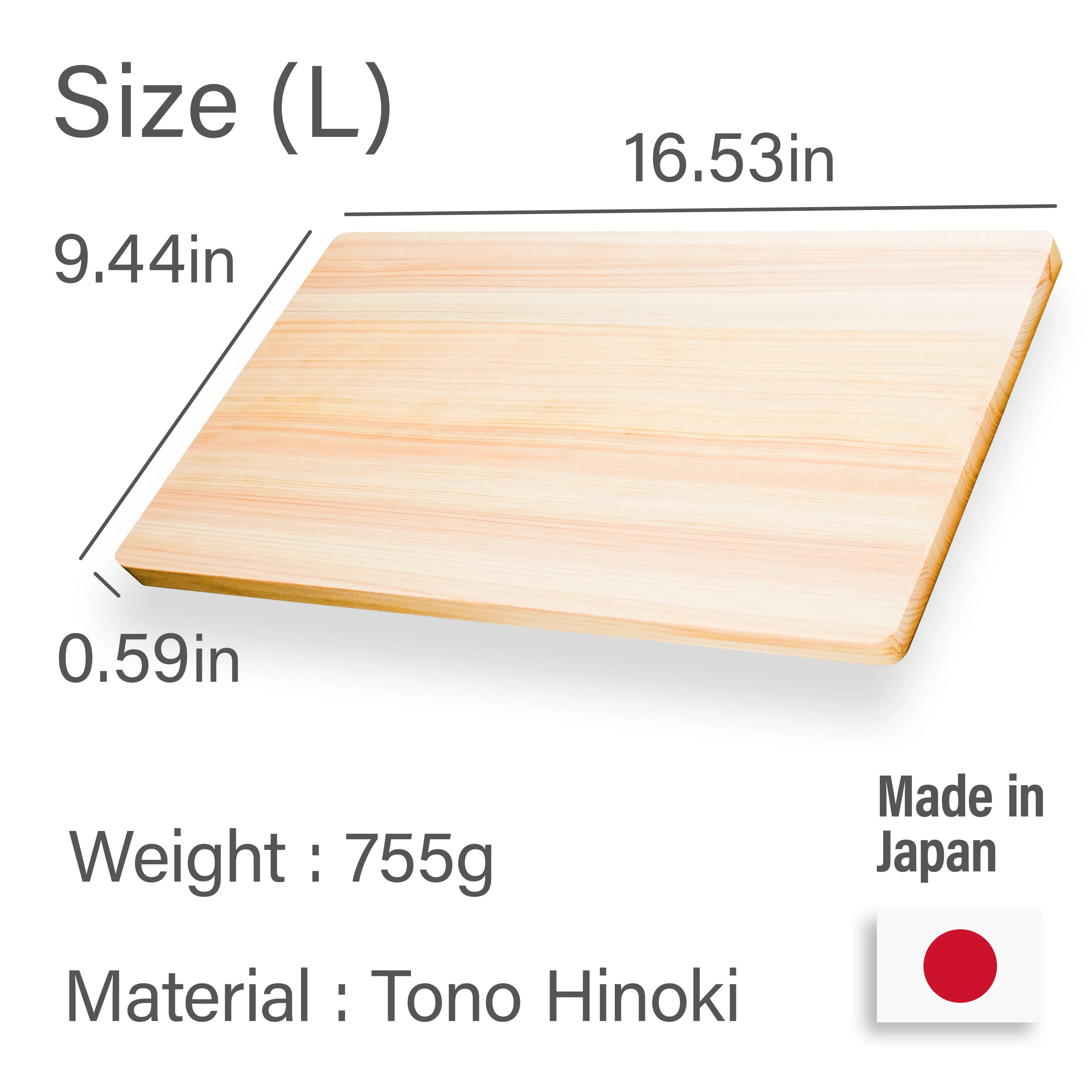 Hinoki Cutting Board - Small - Image 6