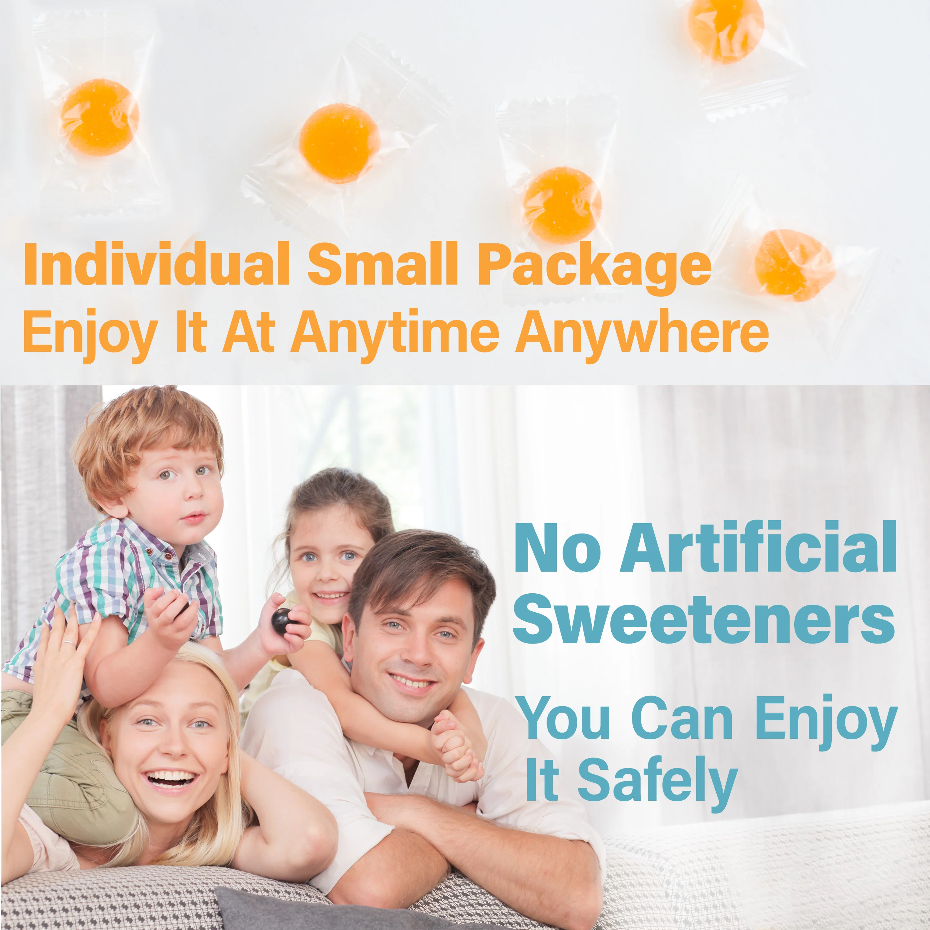 Japanese Candy (Orange Flavor) 140g(4.94oz) - Image 7