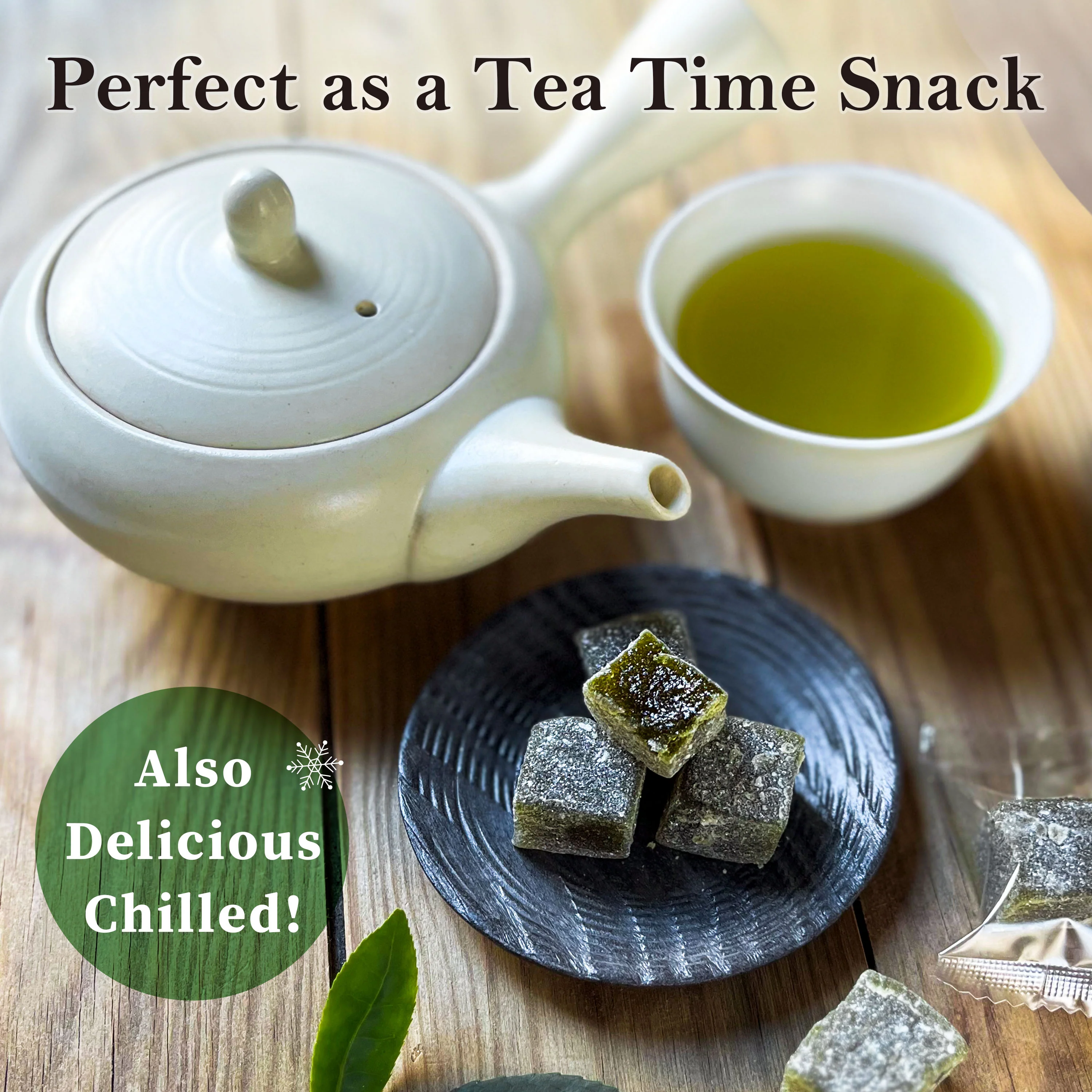 Matcha Agar Mochi Candy 290g(10.2oz) - Image 6