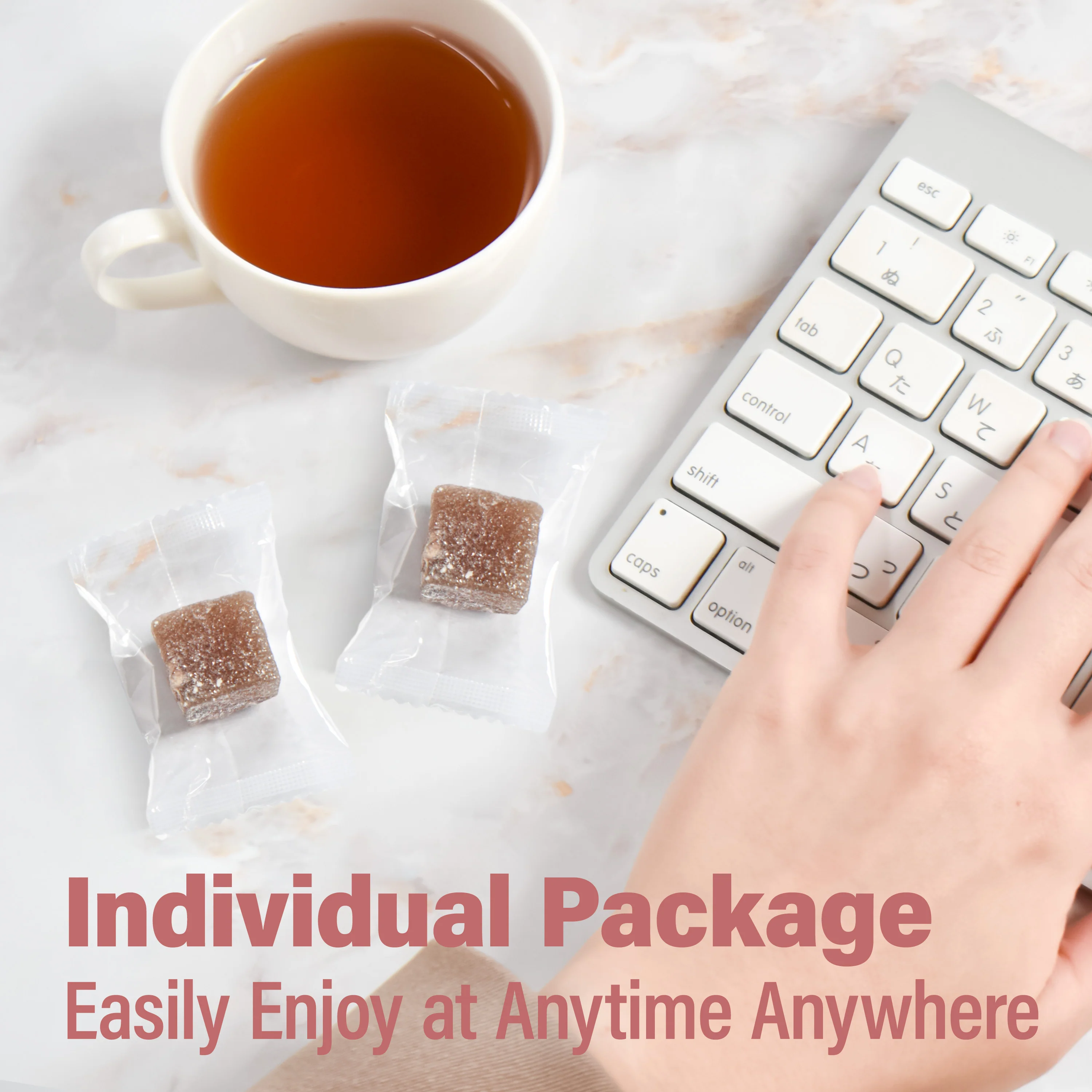 Mochi Candy (Azuki Red Bean Flavor) 300g(10.58oz) - Image 3