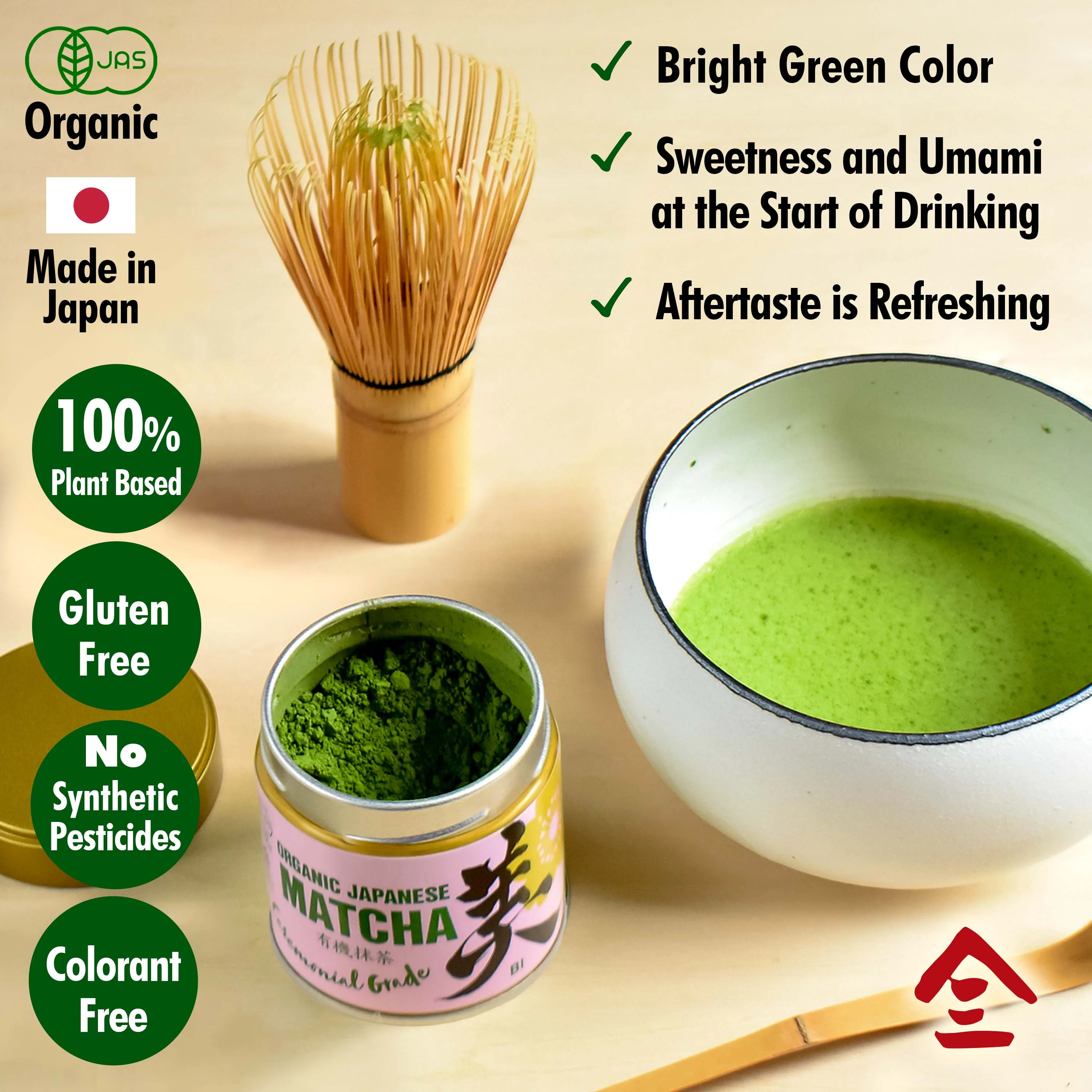 Organic Ceremonial Grade Matcha BI - Image 6