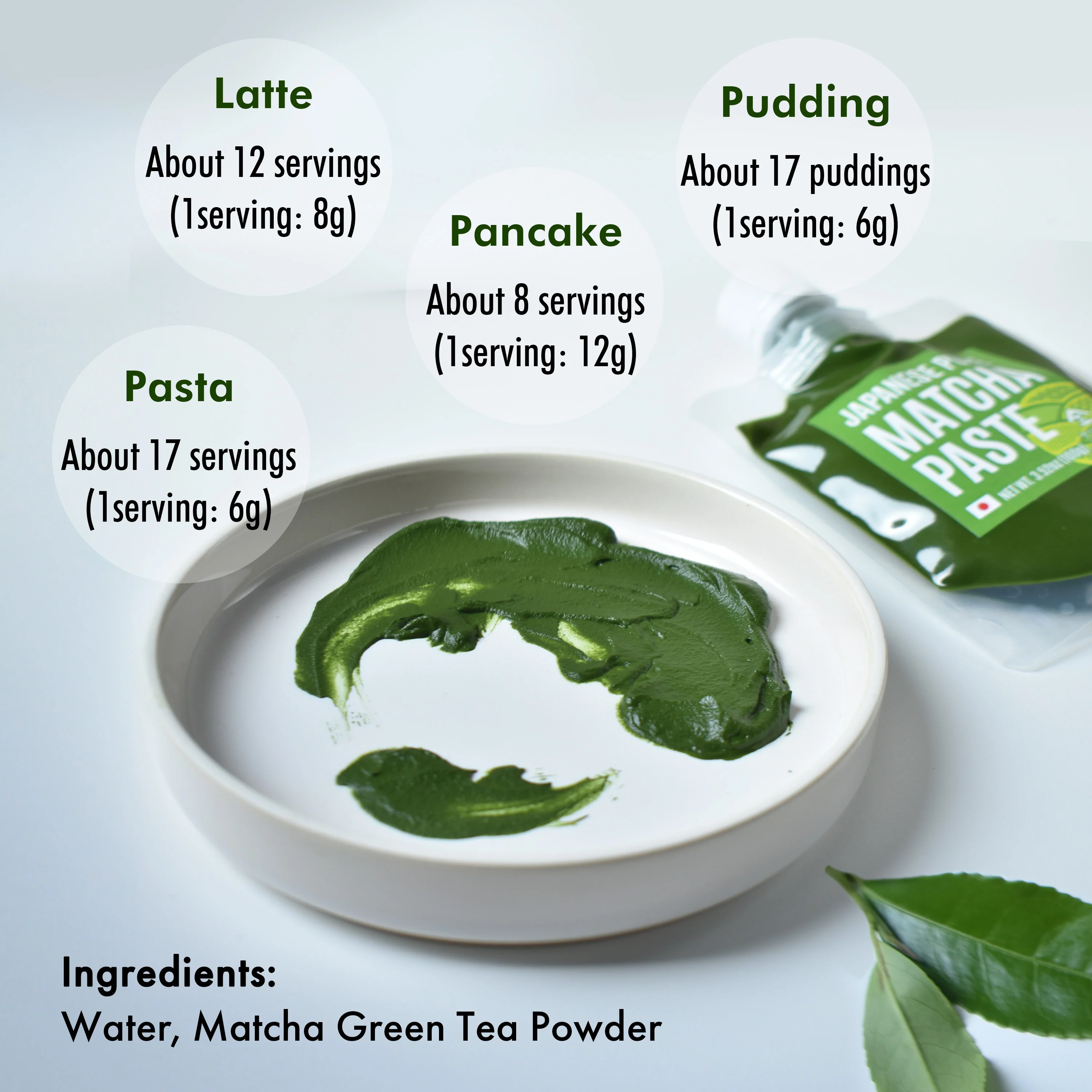 Pure Matcha Paste 100g(3.52oz) - Image 6