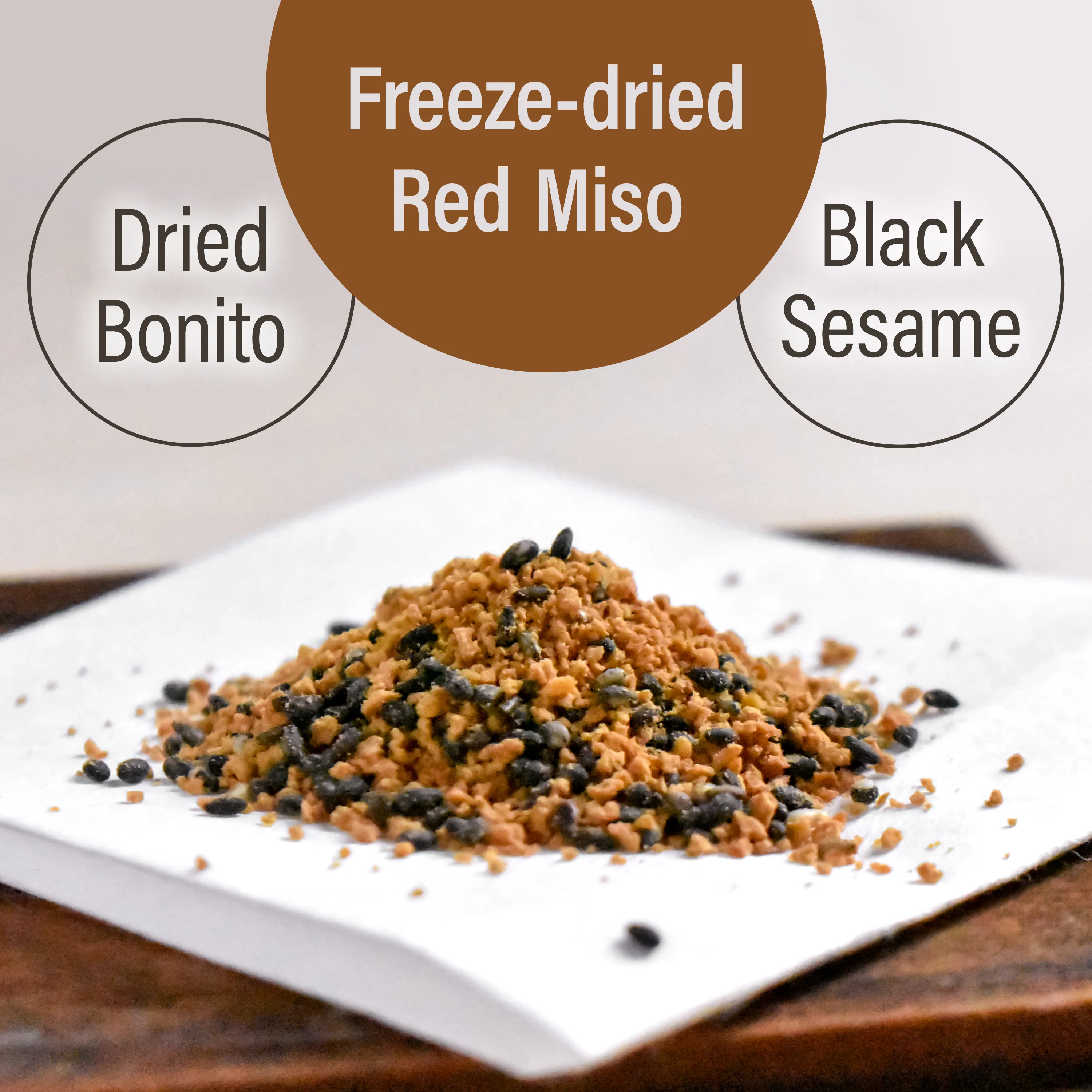 Red Miso and Black Seasame Furikake Seasoning 45g(1.59oz) - Image 4