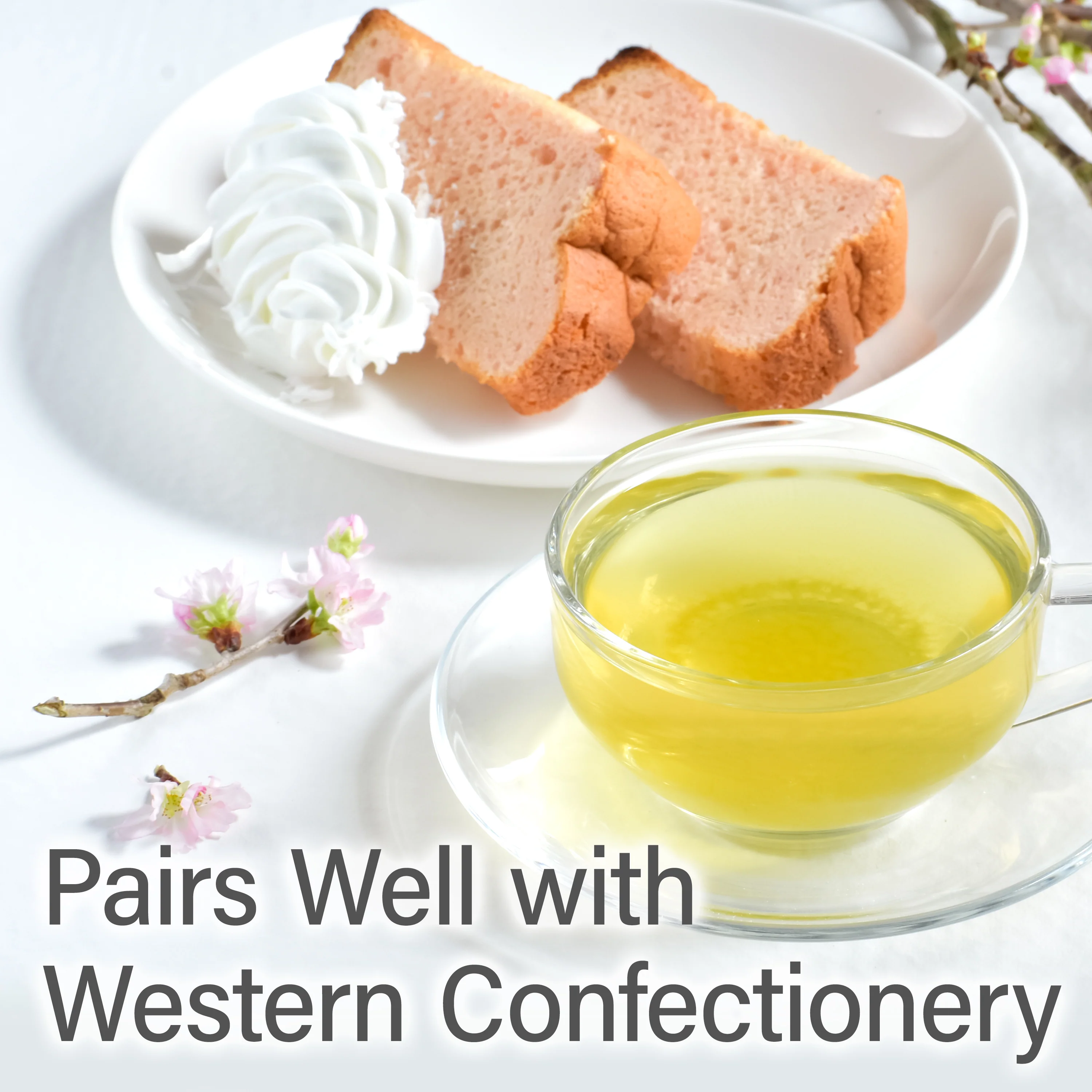 Sakura Sencha Floral Green Tea with Sakura petals 80g(2.82oz) - Image 6